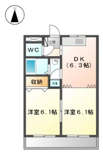 コンフォール・21【1階】の間取り