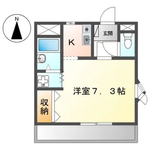 コンフォース藤【2階】の間取り