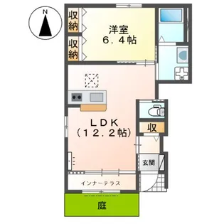 グランチェスタ【101号室】の間取り