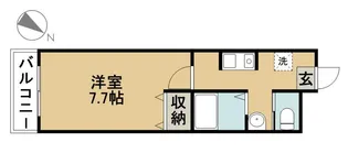 A・City清須【1階】の間取り