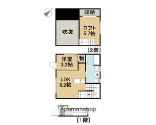 ESPRESSO 清須【2階】の間取り