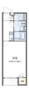 クレイノウイル【203号室】の間取り