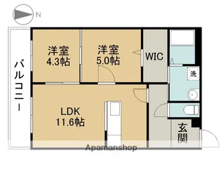 パストラーレ【1階】の間取り