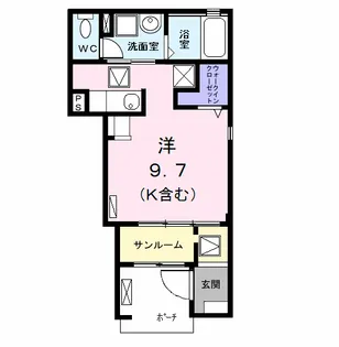 ネオ グレイスⅡ【1階】の間取り