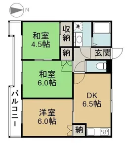 Nビル【301号室】の間取り