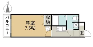 T’SDREAM西枇杷島【301号室】の間取り