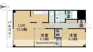 メゾン・ド・ジボアール【102号室】の間取り
