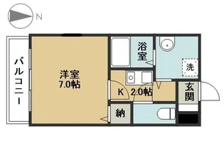セントラルコート高道【3階】の間取り