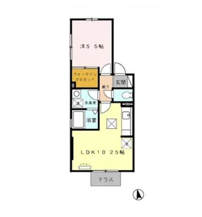 ライフステージⅡ【1階】の間取り