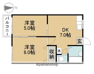 YOKOIHOUSE I【2階】の間取り