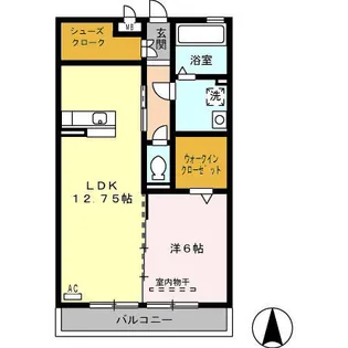 グランコート【3階】の間取り