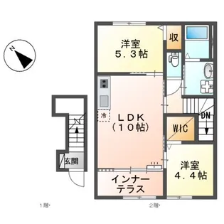 アートブランチ【2階】の間取り