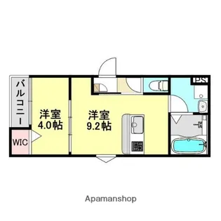 LECOCON津島IV【3階】の間取り