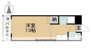 ロイヤルマンション甚目寺【201号室】の間取り