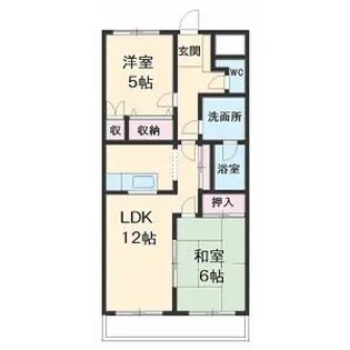 グレイスヴィラK【4階】の間取り