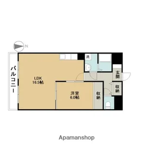 ルミエール緑【1階】の間取り