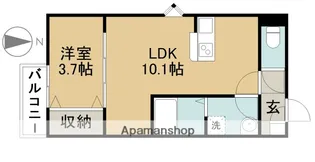 LECOCON津島Ⅴ【1階】の間取り