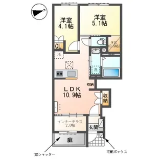 キナリエ【1階】の間取り