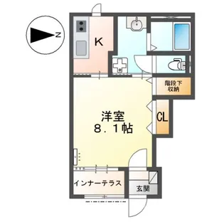 REIWA Ⅲ【1階】の間取り