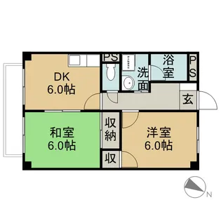 SURPLUSワイズハウス【2階】の間取り