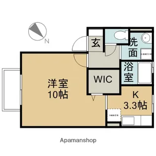 シャルマン住吉【2階】の間取り