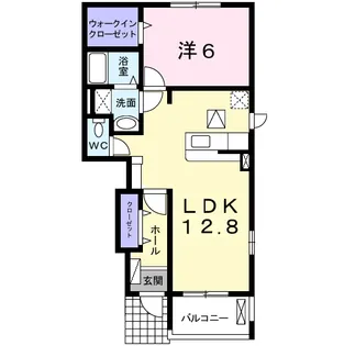 フリーデ【1階】の間取り