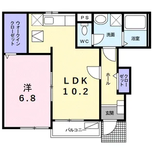 フェアリー【1階】の間取り