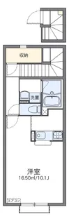 レオネクストリブラ【206号室】の間取り