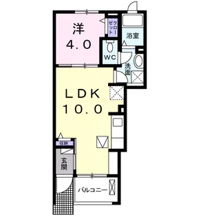 エルム【1階】の間取り