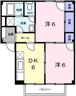 ハイム アリオン【2階】の間取り