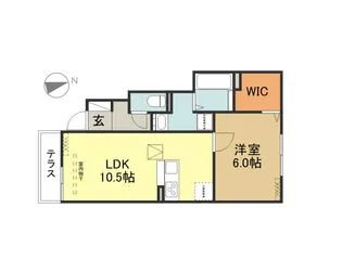 アンシャンテ【1階】の間取り