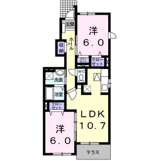 グラジオ【1階】の間取り