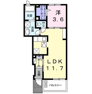 さくら2【1階】の間取り