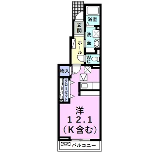 エアリー【1階】の間取り
