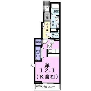 サンリット【1階】の間取り