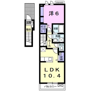 サンリット【2階】の間取り