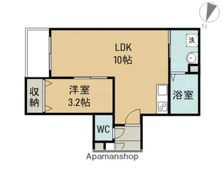 ヴィラOTOHA【302号室】の間取り