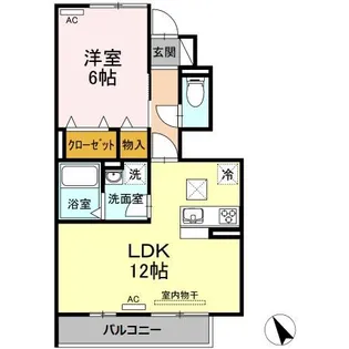 グランドゥール A【1階】の間取り