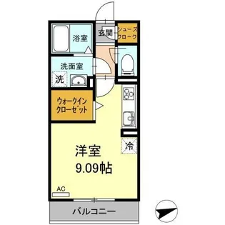 プレジール【2階】の間取り
