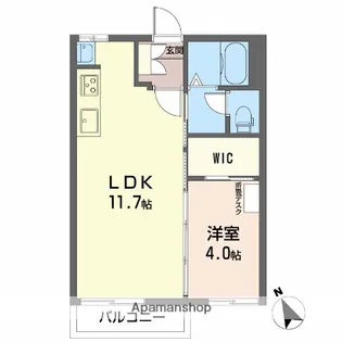 ゼクス碧南A【2階】の間取り