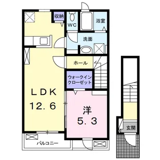 エアリーヒル【2階】の間取り