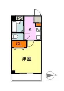 旭ビル【4階】の間取り