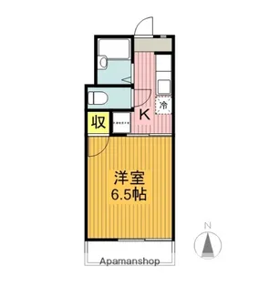グランパス植田【2階】の間取り