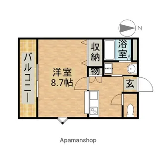 エルドラド【2階】の間取り