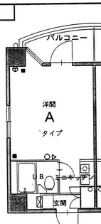 プレスイン篠原橋【7B号室】の間取り