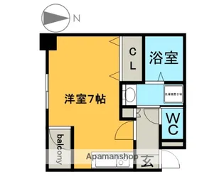 URBAN STREAM【9階】の間取り