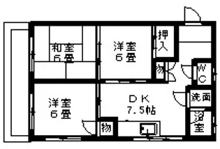 FLEUR新瑞橋【1階】の間取り