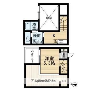 アプローズ【2階】の間取り