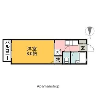 ひまわり館SUNAMI【1階】の間取り