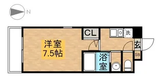 LIBEN VILLA【4階】の間取り